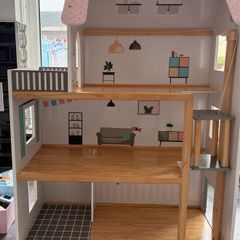 wooden dolls house