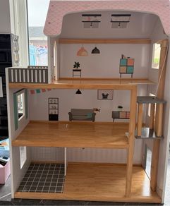 wooden dolls house