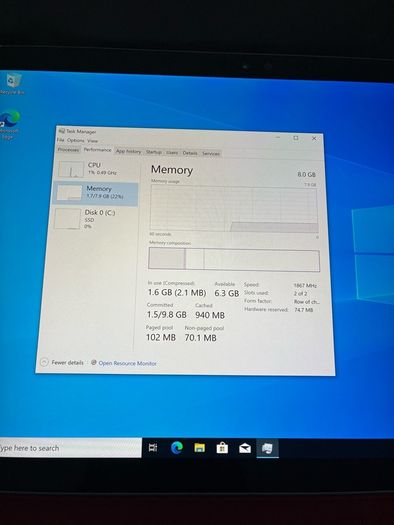 Microsoft Surface Pro 4 | Intel i7 8/256Gb