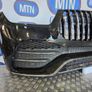 Front Bumper For A Mercedes Gle  2020-2024 Amg Line W167 With Gtr Grill C197 Black Image 5