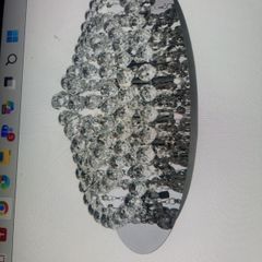 Chrystal ceiling lamp 35mm diameter