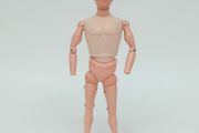 Palitoy Action Man Flocked Hair Blonde No Hands