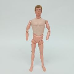 Palitoy Action Man Flocked Hair Blonde No Hands
