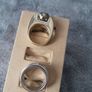 18ct gold plated rings Image 4
