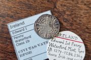 Irish Edward 1st Waterford Penny. Scarce type. Free Post.