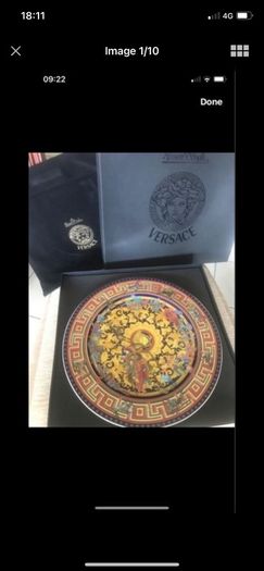 Versace Rosenthal Christmas Glory 2004