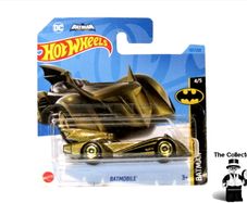 Hot Wheels Gold Batmobile Batman The Brave And The Bold Diecast Car Brand New Sealed