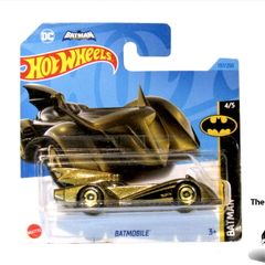 Hot Wheels Gold Batmobile Batman The Brave And The Bold Diecast Car Brand New Sealed