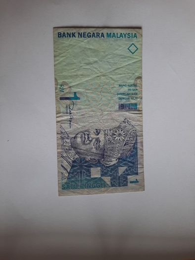 Malaysia 1 ringgit, 1998-2000