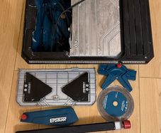 DIY Tile Cutter Erbauer 750W 90-600V Corded TC180VI
