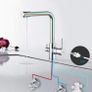 Premium 3-Way Kitchen Mixer Tap with Integrated Water Filtration Image 4