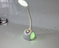 Bluetooth speaker with spotlight and led lights