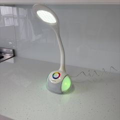 Bluetooth speaker with spotlight and led lights