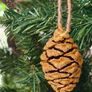 Natural Pinecone Christmas Decorations Image 6