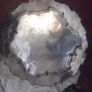 a antique silver plated salver with gadroom border Image 2