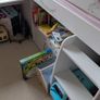 Kids mid-sleeper bed. Image 3