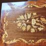 small marquetry table (damaged). Image 2