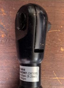 Clarke CAT108 1/2" Reversible Air Ratchet Wrench - New & Unused