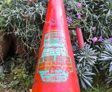 Vintage Minimax Cone Fire Extinguisher 1940s/1950s Automobilia / Man Cave Decor