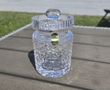Vintage Waterford Crystal Lidded Preserve Jar