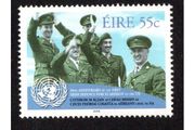 2008 Ireland 50th Anniversary of Defence Forces Serving on a UN Mission Commemorative Stamp Mint Never Hinged (MNH)
