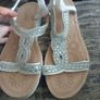 ladies sandals pairs  please see photos Image 8