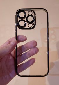 Two Transparent Phone Covers (new & Used).