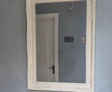Cream/white mirror Shabby chic style