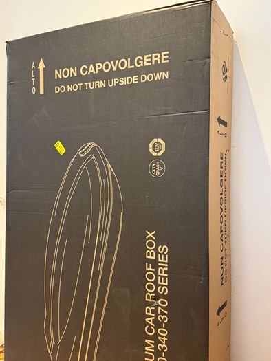 Tetrax Diamond 340 320L Roof Box - Brand New Unopened
