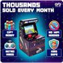 Mini Arcade Machine, 240 Built-In 8-Bit Games, 2.5 Full Colour Screen, 8-Way Joystick, Handheld Retro Games Console Image 8