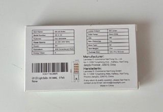 G9 LED Light bulbs (6 pack)