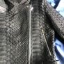 Ladies python leather jacket Image 3