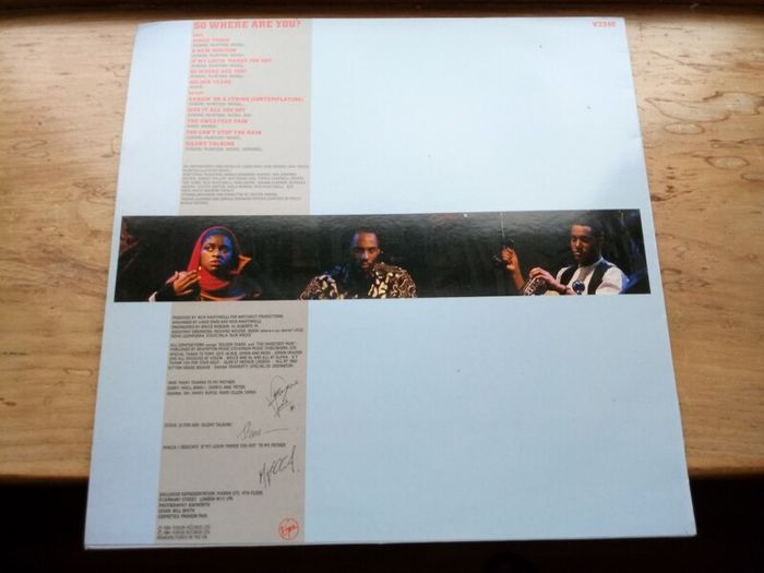 Loose Ends - So Where Are You? 12in Vinyl