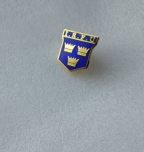 I.R.F.U. - Irish Rugby Football Union , Lapel Pin Badge