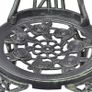 Bistro Chairs 2 pcs Cast Aluminium Green Image 4