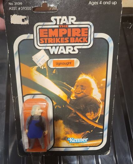 Star Wars Vintage ESB Ugnaught 41b Cardback