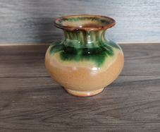 Vintage German Art Pottery Miniature Vase