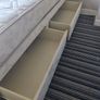 Single Bed, Mattress and Headboard. Image 3