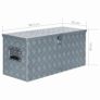 Aluminium Box 90.5x35x40 cm Silver Image 7