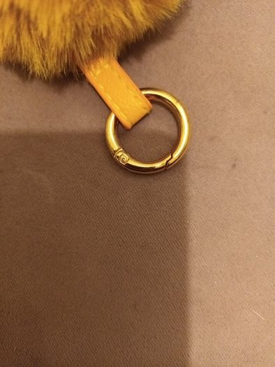 Fluffy keyring
