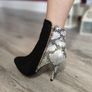 Snake Skin Pattern Stilettos High Heels Image 5