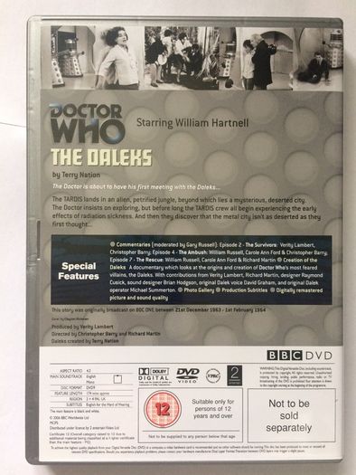 Doctor Who (William Hartnell) [1963-1964] The Beginning Boxset [DVD TV Boxset]