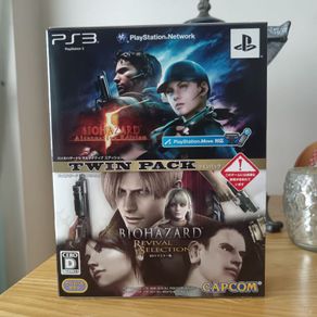 Biohazard 5 & Revival Selection HD Twin Pack PS3 PlayStation Resident Evil Japan.
