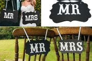 1set "Mr&amp;Mrs" Letter Garland Banner for wedding