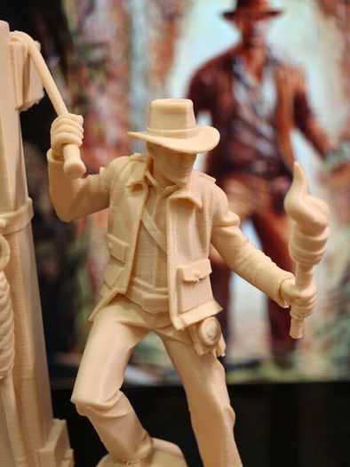 3D Pronted Indiana Jones Figurine