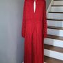 CurveWow red lace maxi dress, Size 20, BNWT Image 4