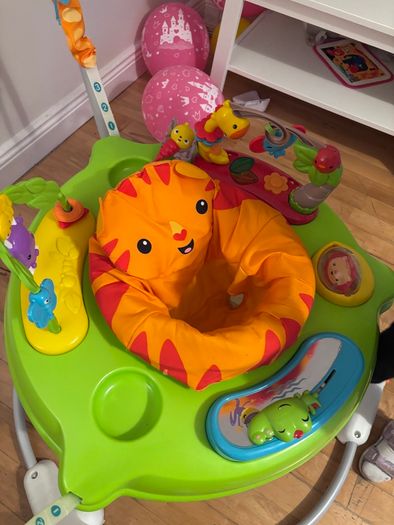 Fisher-Price Rainforest Jumperoo, Freshly Washed, Excellent Condition