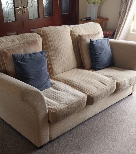 2 x 3 seater sofas