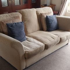 2 x 3 seater sofas