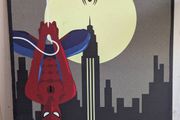 Large Spiderman Canvas Print